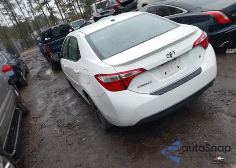 2016 Toyota Corolla S Plus from USA, damaged, VIN 2T1BURHE5GC674064